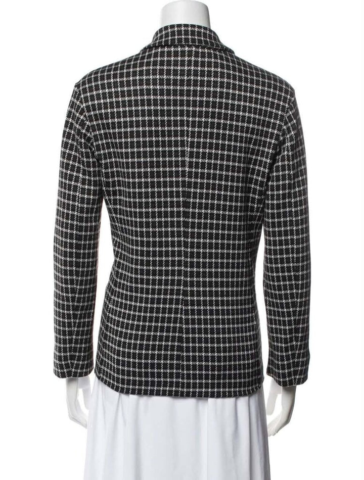 Weekend Max Mara Plaid Print Blazer - Size Medium