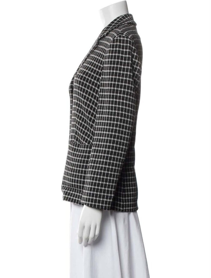 Weekend Max Mara Plaid Print Blazer - Size Medium