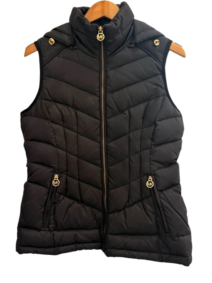 Michael Kors Quilted Down Puffer Vest - Size Small