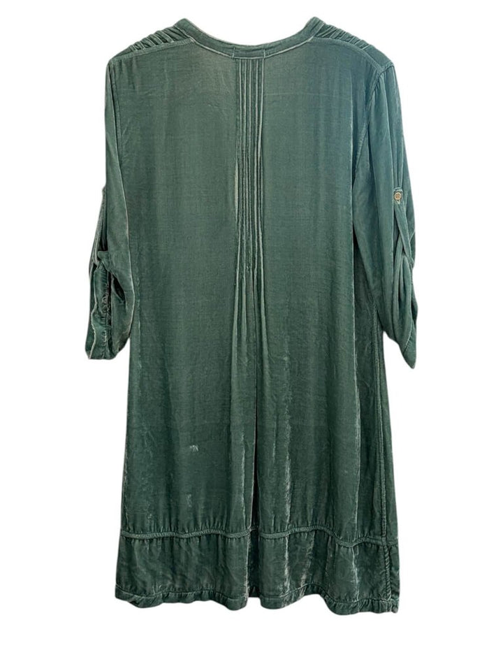 CP Shades Regina Velvet Tunic Top - Size Small