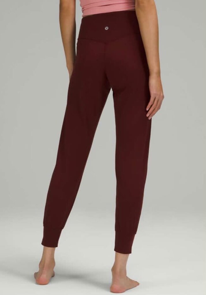 Lululemon Align Jogger 28" In Red Merlot - Size 8