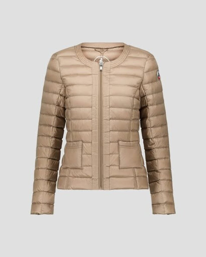 JOTT Douda Lightweight Down Jacket in Beige - Size Small (Retails for $213)
