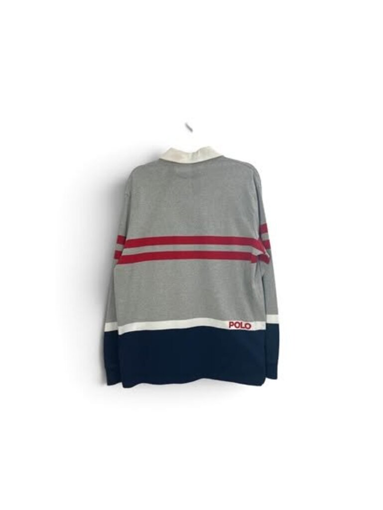 Polo Ralph Lauren Cotton Jersey Rugby Shirt - Size Large