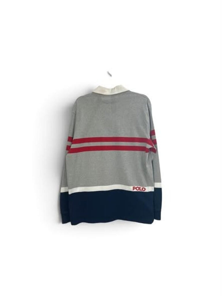 Polo Ralph Lauren Cotton Jersey Rugby Shirt - Size Large