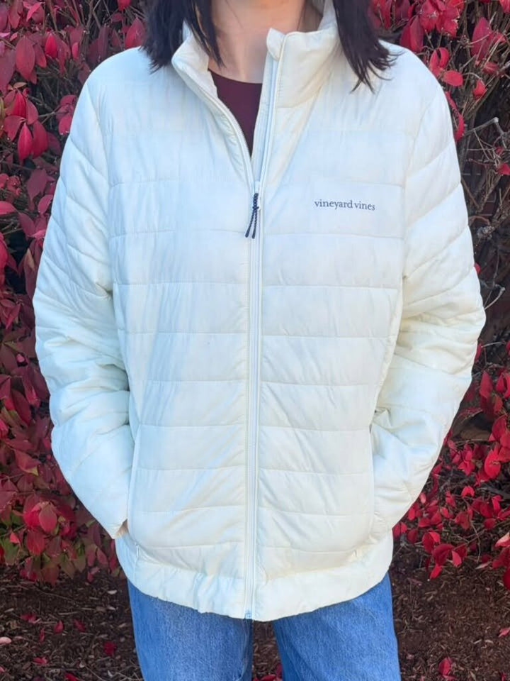 Vineyard Vines Mountain Weekend Puffer Jacket - Size Large