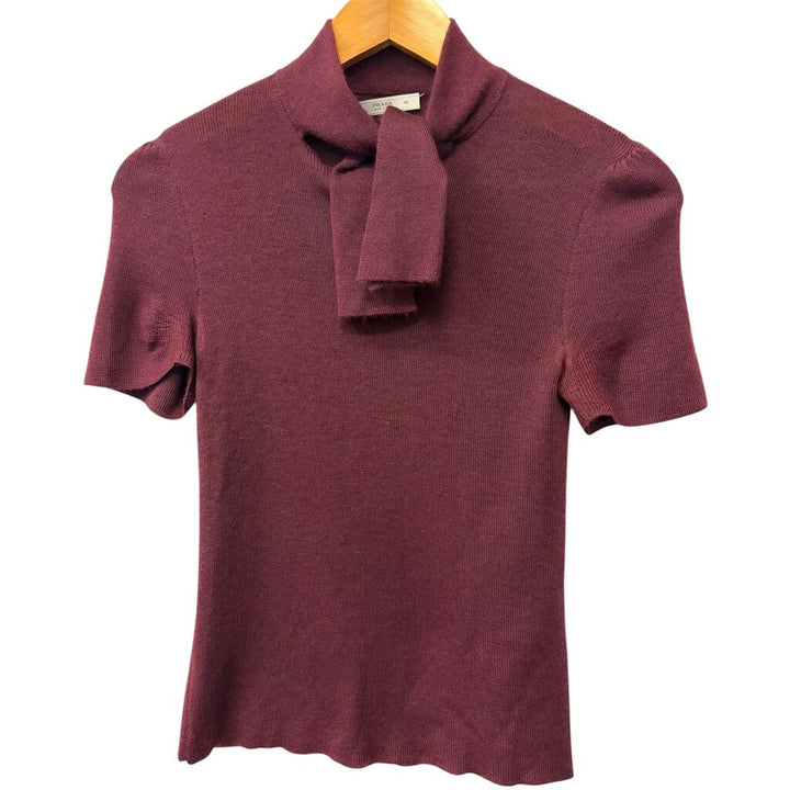 Prada Tie Neck Top - Size 40