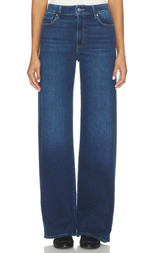 Paige Anessa Wide Leg Jeans in Sketchbook - Size 27