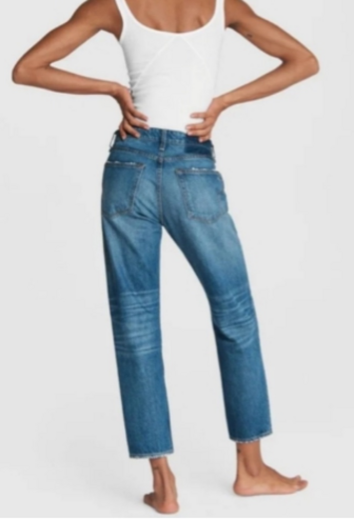 Rag & Bone Rosa Mid Rise Boyfriend Jeans - Size 25