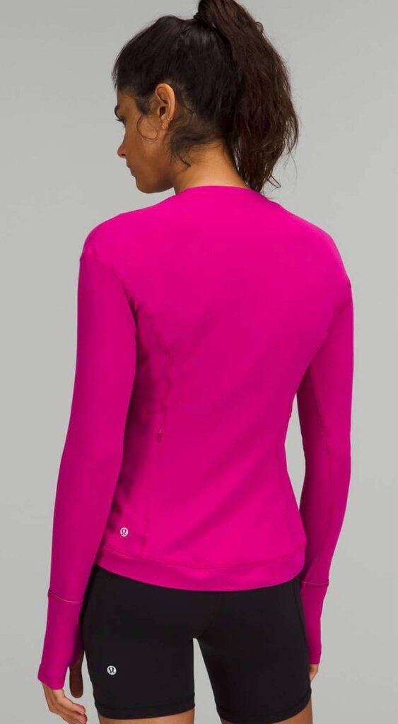 Lululemon Close To Crossing Long Sleeve Top In Ripened Raspberry - Size 6