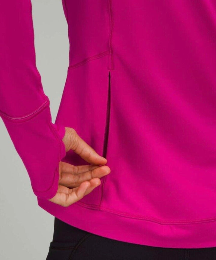 Lululemon Close To Crossing Long Sleeve Top In Ripened Raspberry - Size 6