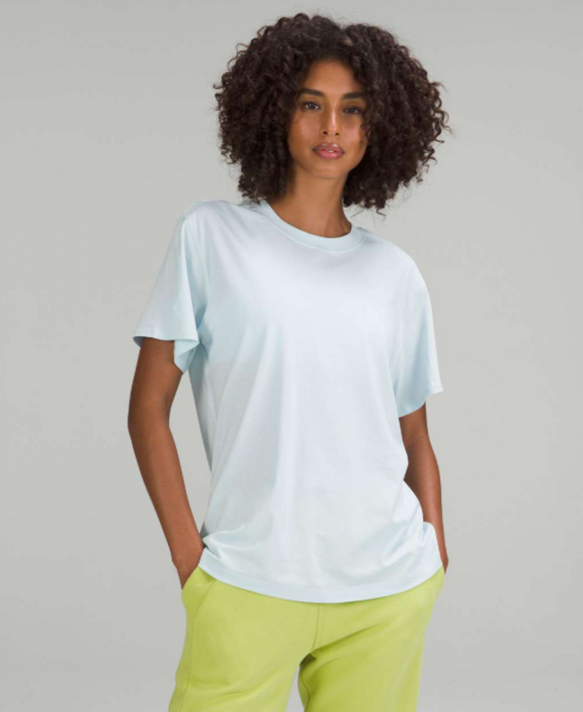 Lululemon All Yours Cotton T-Shirt - Size 12