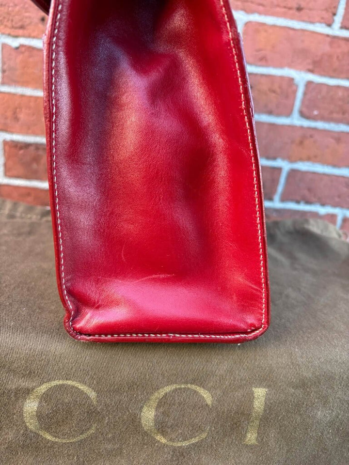 Gucci Lady Lock Flap Leather Tote