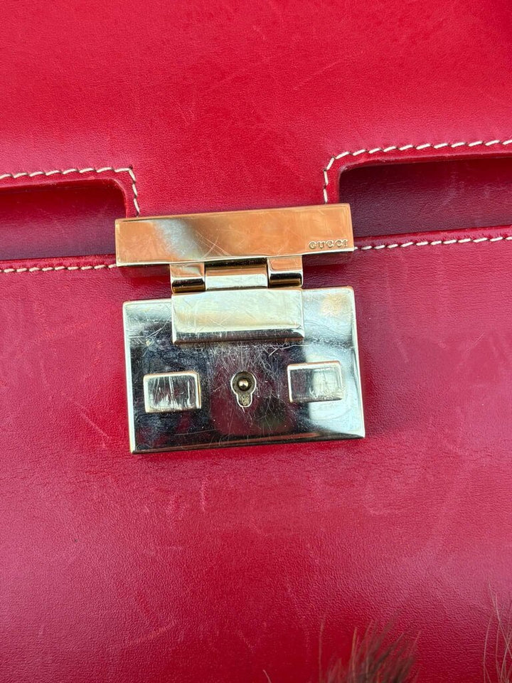 Gucci Lady Lock Flap Leather Tote
