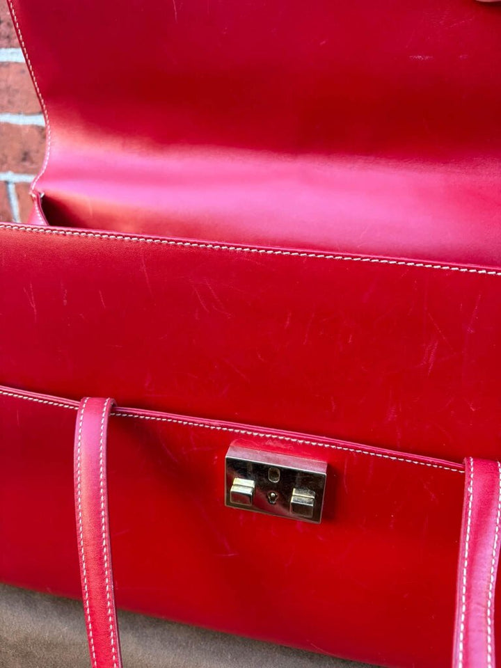 Gucci Lady Lock Flap Leather Tote