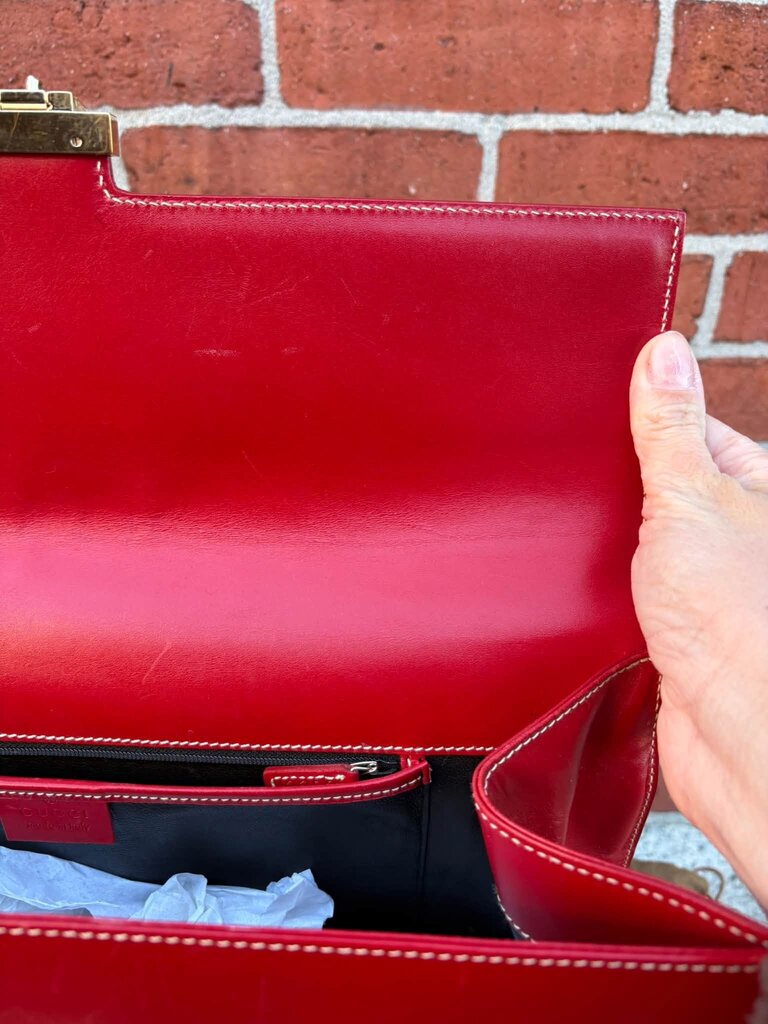 Gucci Lady Lock Flap Leather Tote
