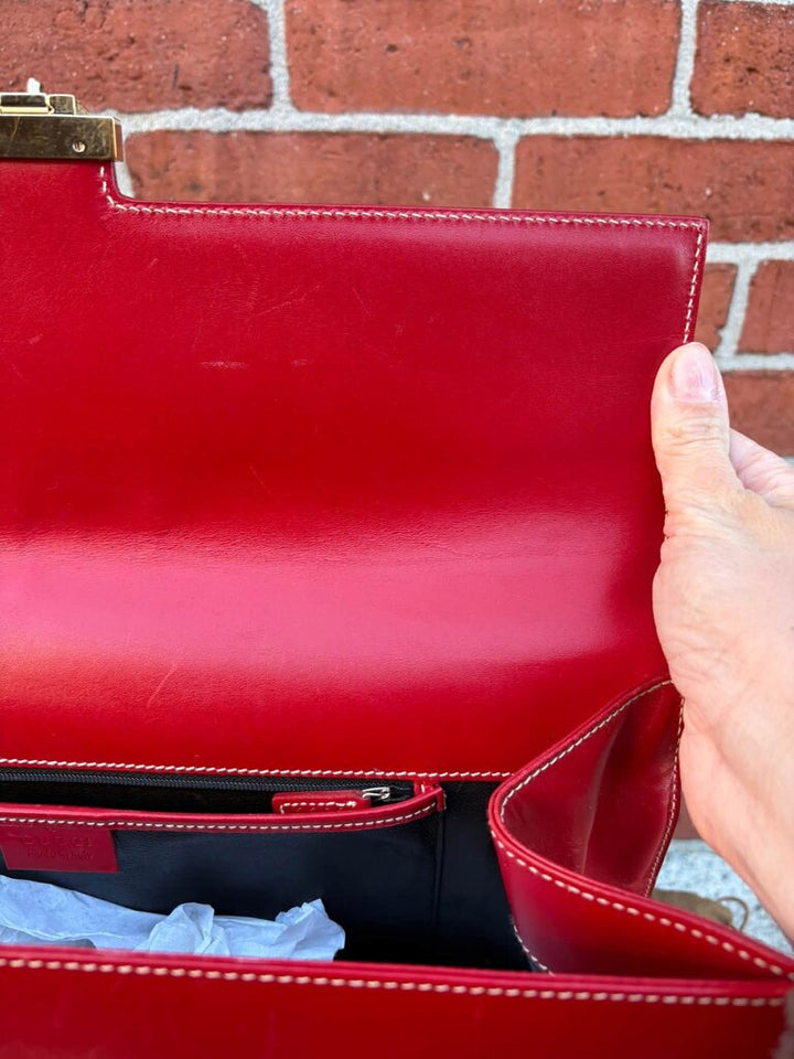 Gucci Lady Lock Flap Leather Tote