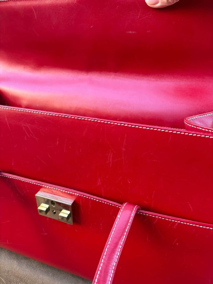 Gucci Lady Lock Flap Leather Tote