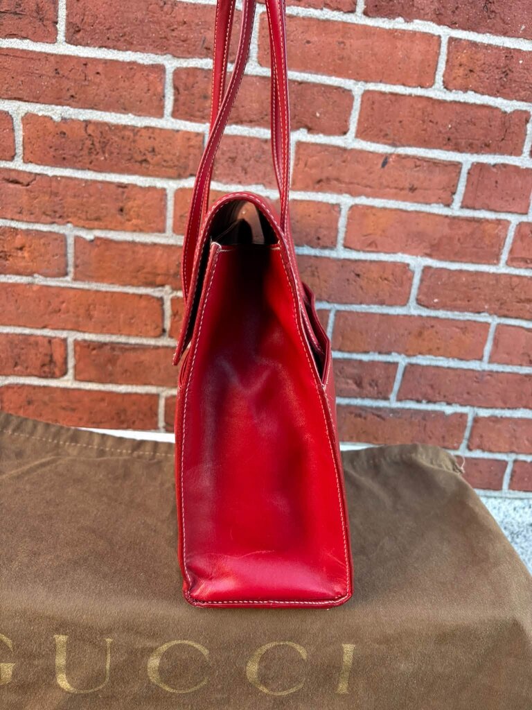 Gucci Lady Lock Flap Leather Tote
