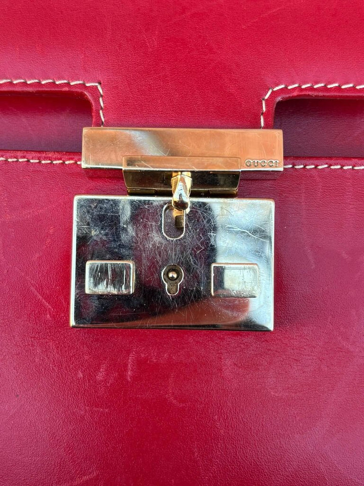 Gucci Lady Lock Flap Leather Tote