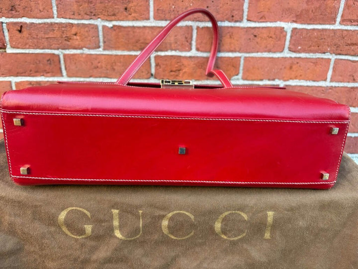 Gucci Lady Lock Flap Leather Tote