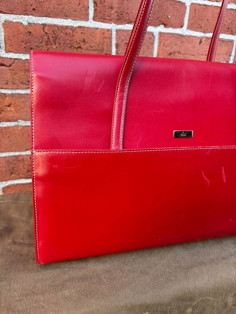 Gucci Lady Lock Flap Leather Tote