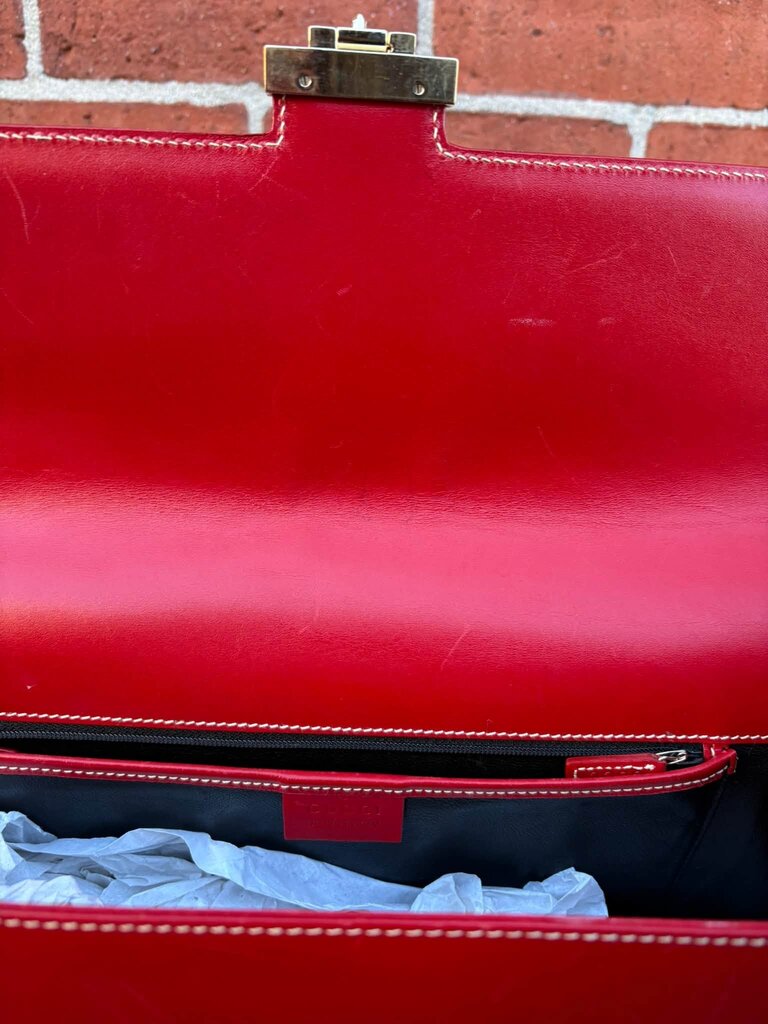 Gucci Lady Lock Flap Leather Tote