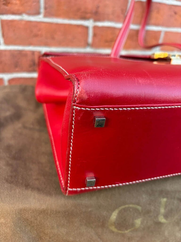Gucci Lady Lock Flap Leather Tote