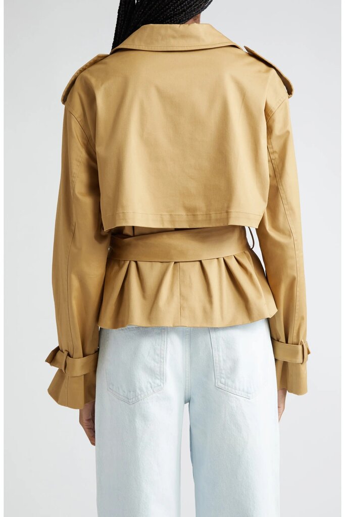 Favorite Daughter The Cropped Charles Trench - Size XXS (Retails for $328)