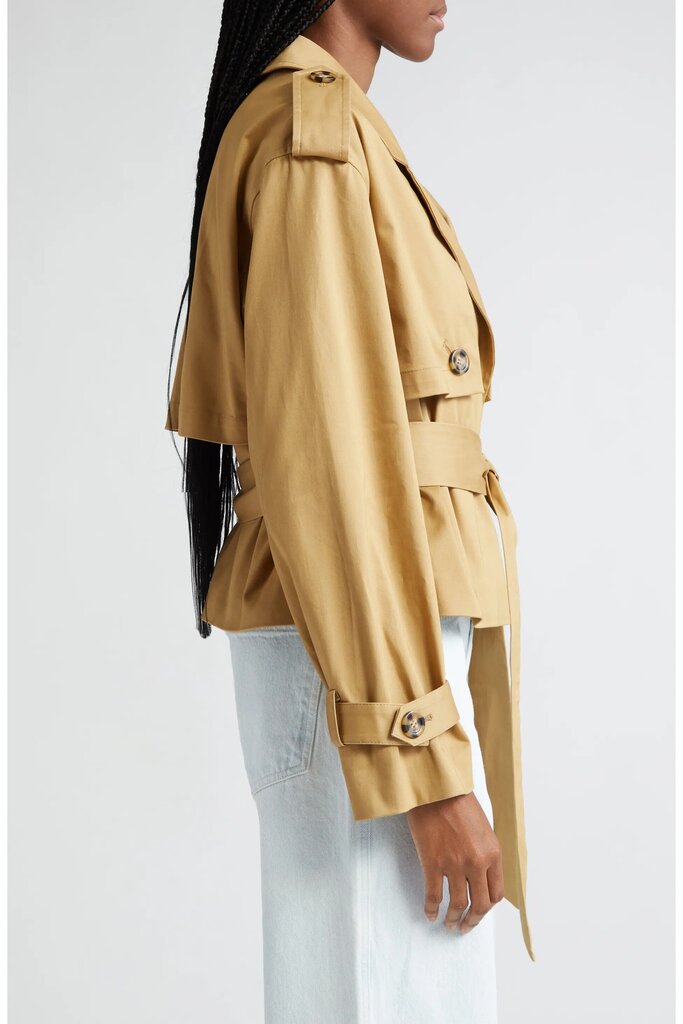 Favorite Daughter The Cropped Charles Trench - Size XXS (Retails for $328)