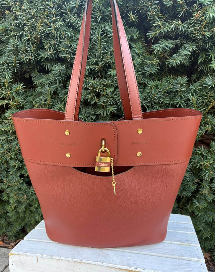 Chloe Aby Leather Small Tote