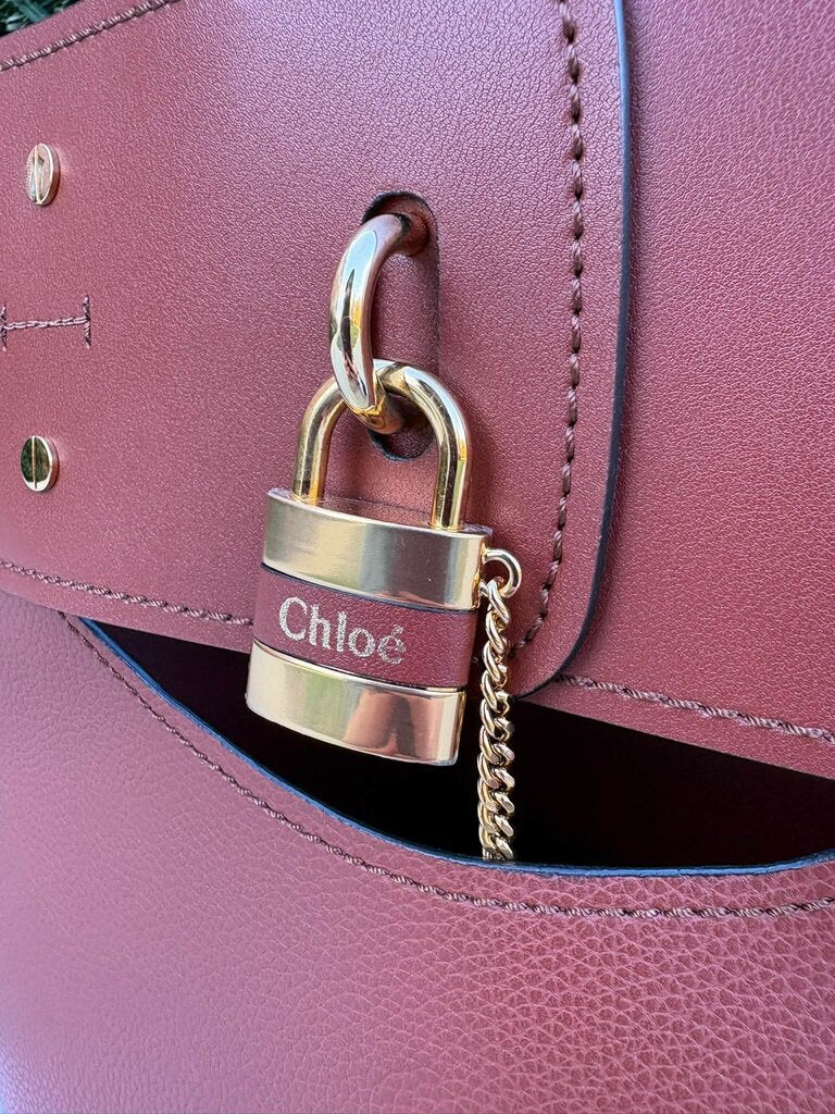 Chloe Aby Leather Small Tote