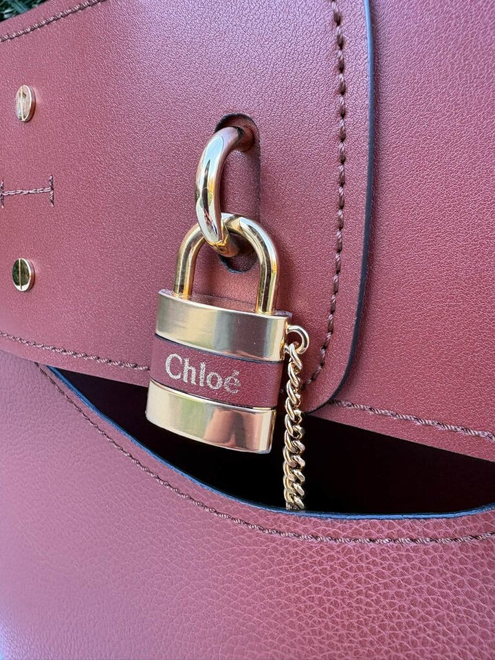 Chloe Aby Leather Small Tote