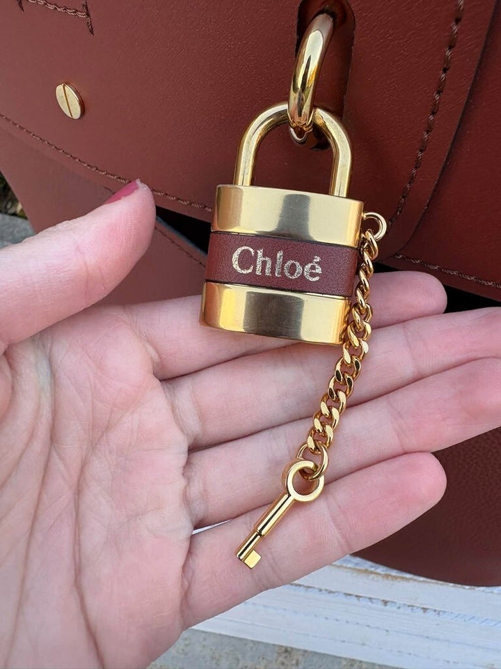 Chloe Aby Leather Small Tote