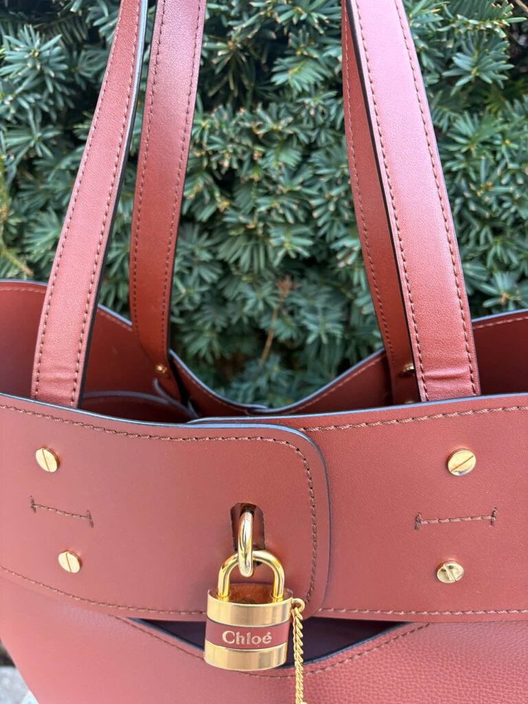 Chloe Aby Leather Small Tote
