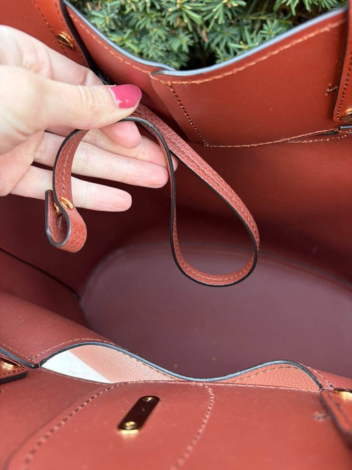 Chloe Aby Leather Small Tote