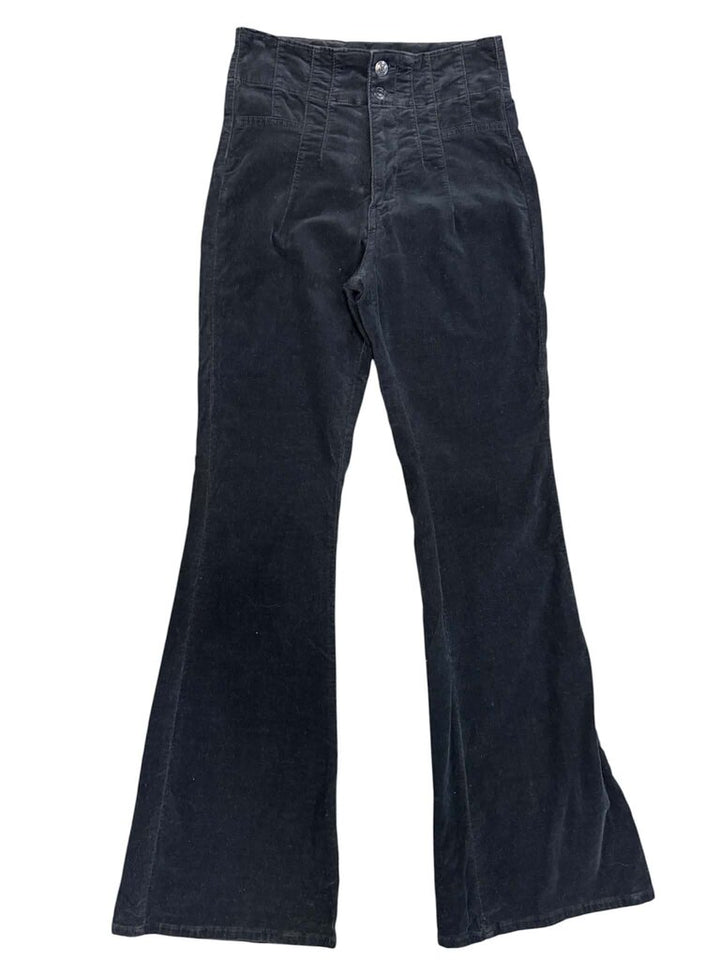 Free People We The Free Jayde Corduroy Flare-Leg Pants - Size 27