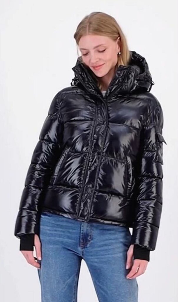 S13 Ella Hooded Puffer Coat - Size Small