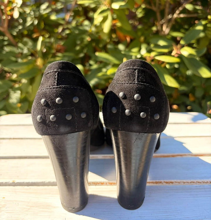 Tods Suede Loafer Pumps - Size 39