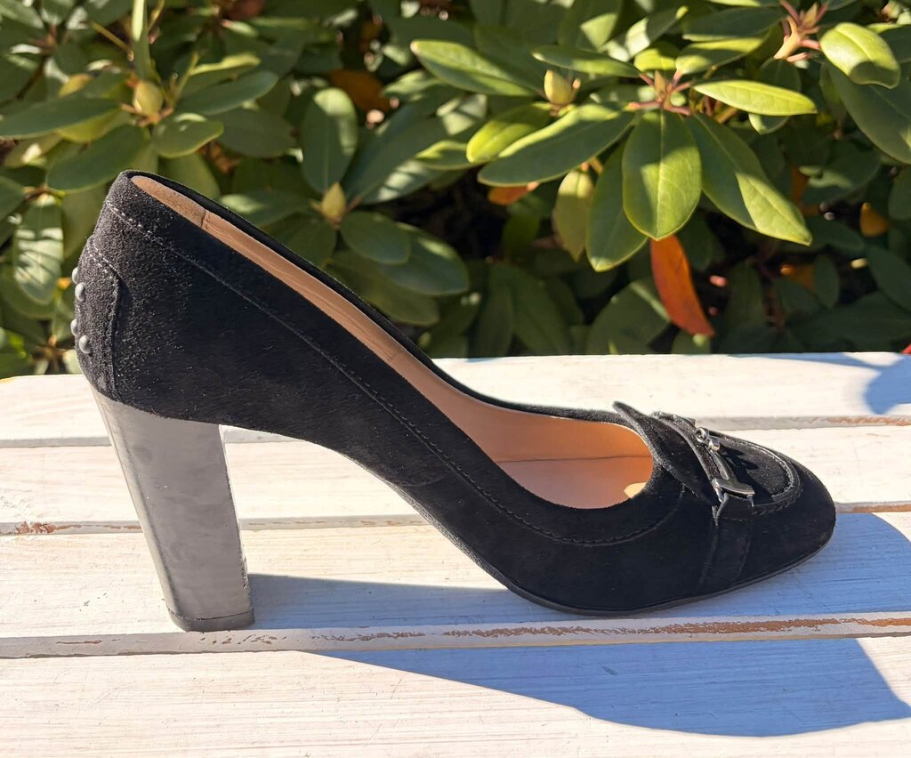 Tods Suede Loafer Pumps - Size 39