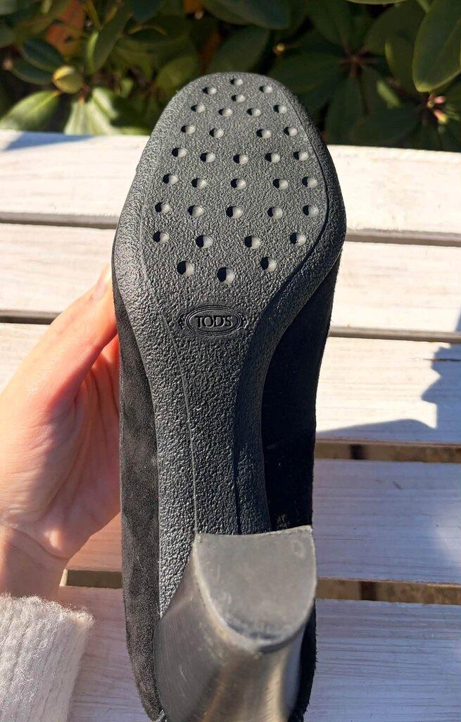 Tods Suede Loafer Pumps - Size 39