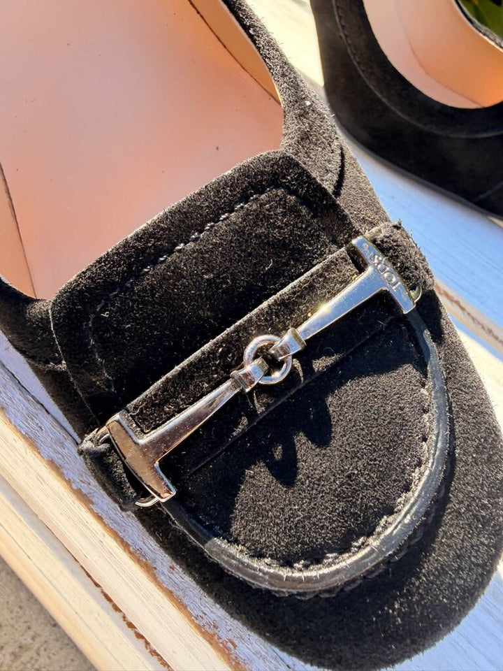 Tods Suede Loafer Pumps - Size 39