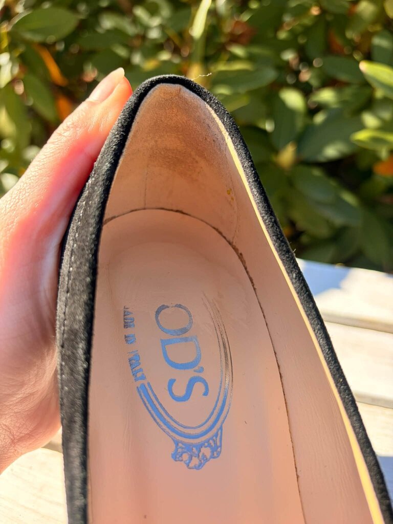 Tods Suede Loafer Pumps - Size 39