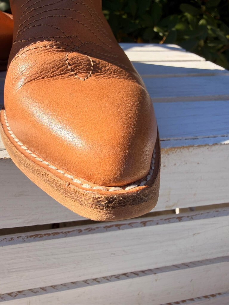 Silent D Leather Western Chelsea Ankle Boot - Size 39