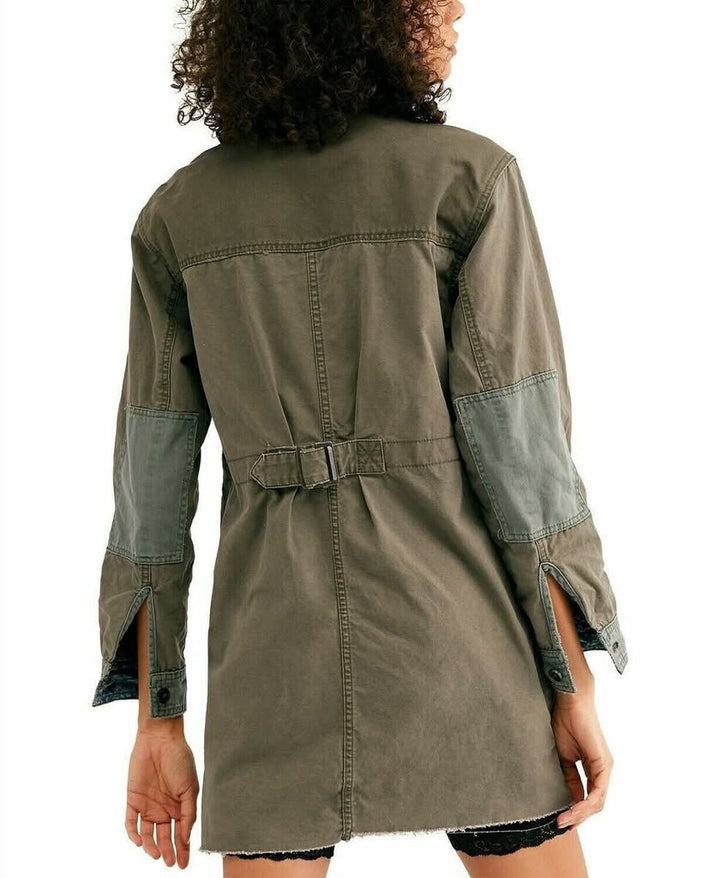 Free People Apollo Oversized Cargo Jacket - Size Medium