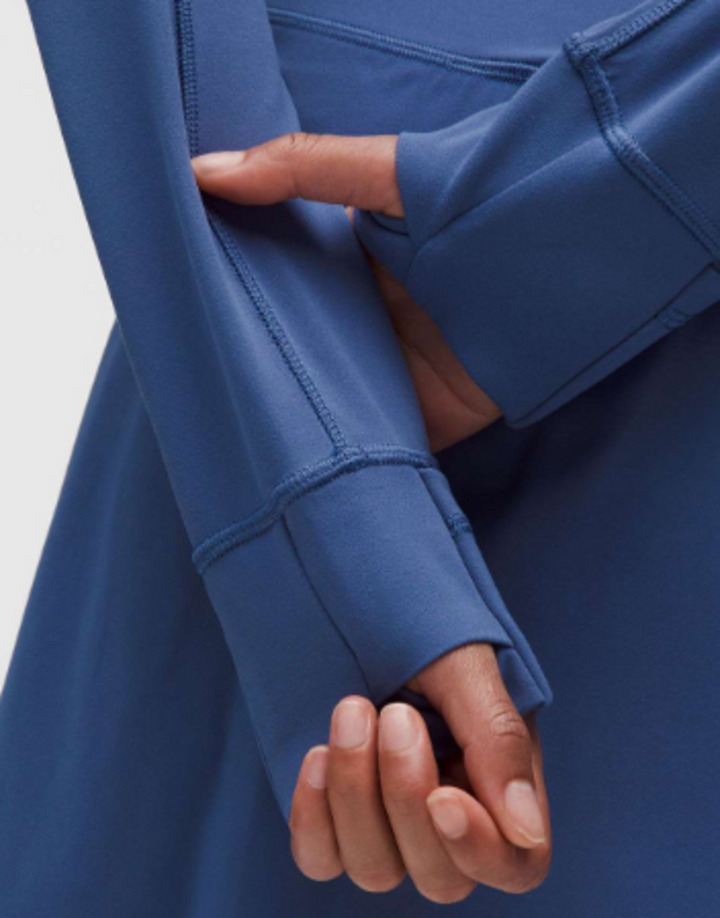 Lululemon Define Cropped Jacket *Nulu In Brilliant Blue/Gold - Size 8 (Retails for $118)