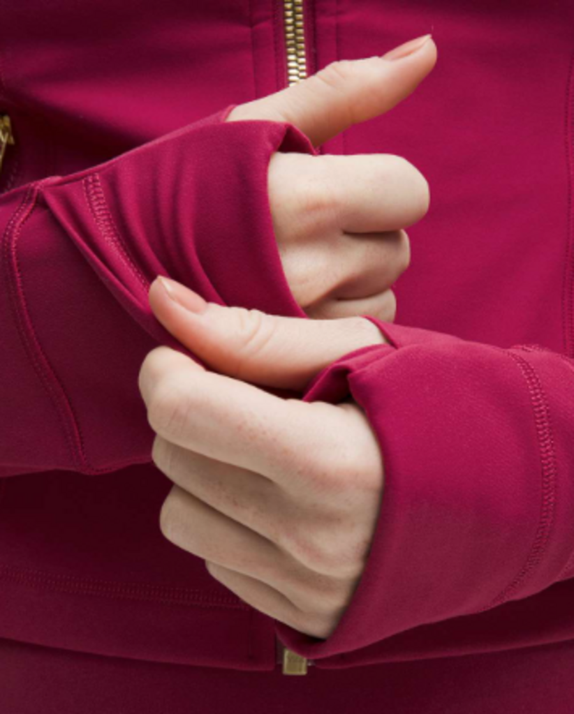 Lululemon Cropped Define Jacket *Nulu In Magenta Smoke/Gold - Size 6 (Retails for $118)