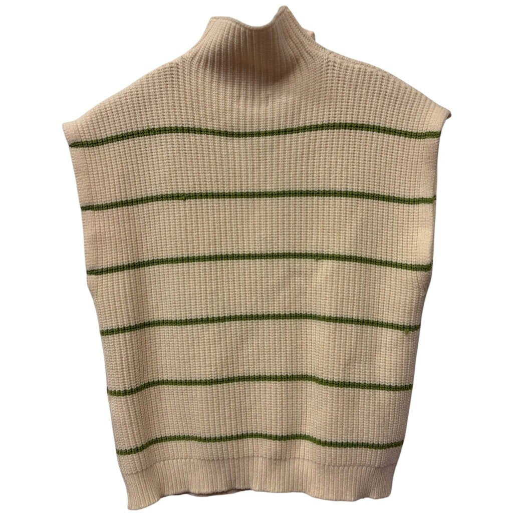 Elan Ribbed Quarter Zip Vest - Size Large