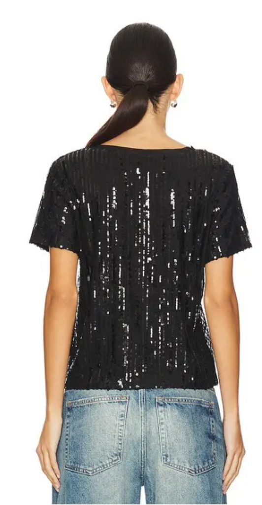 Sanctuary NWT Sequin Tee - Size Medium (Retails for $79)