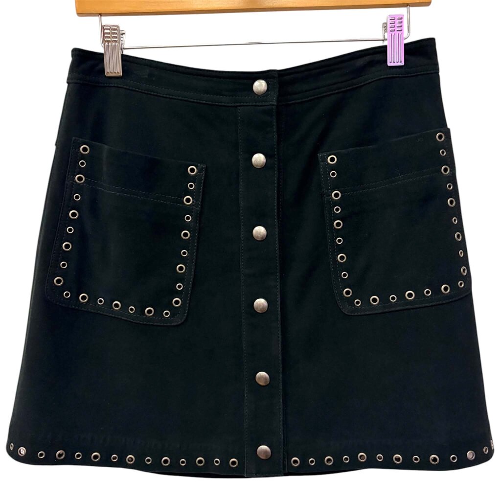 Rebecca Minkoff Leather Mini-Skirt - Size Small