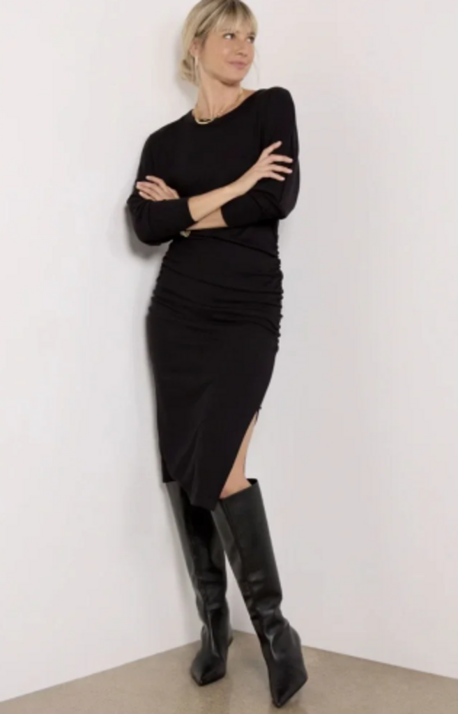 Michael Stars Natalie Midi Dress - Size Small